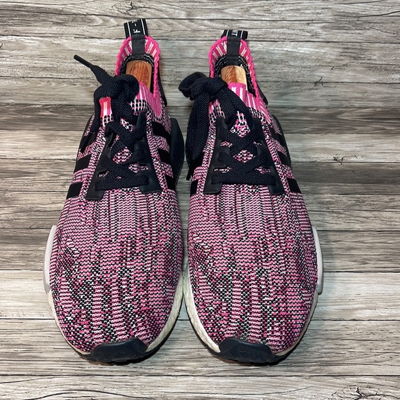 Adidas NMD R1 Primeknit Pink Rose Boost Women’s (BB2363 - Picture 6 of 11